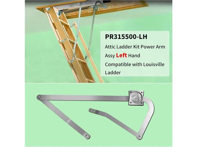 PR315500-LH Attic Ladder Kit Power Arm Assy Left Hand Compatible with Louisville Ladder