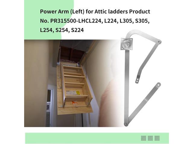 PR315500-LH Attic Ladder Kit Power Arm Assy Left Hand Compatible with Louisville Ladder
