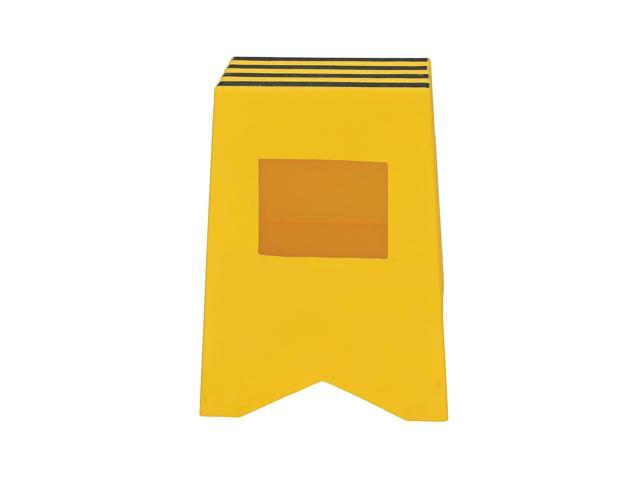 Vestil VST-3-Y Polyethylene Step Stool, 3 Step, Yellow
