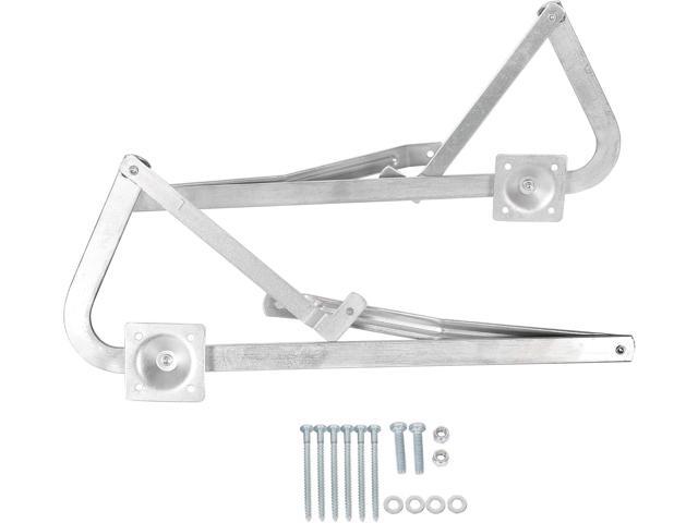 KUAFU 55-2 Attic Ladder Hinge Arms Compatible with Werner MFG After 2010, Thick Zinc Attic Ladders Spreader(Pair)