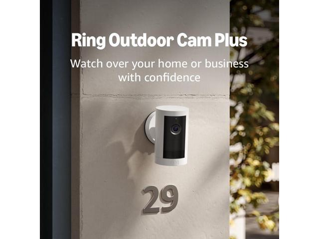 Introducing Ring Outdoor Cam Plus, Battery Wide-Angle 2K Video with Ring Vision, Low-Light Sight for full-color night vision, Mount-Anywhere...