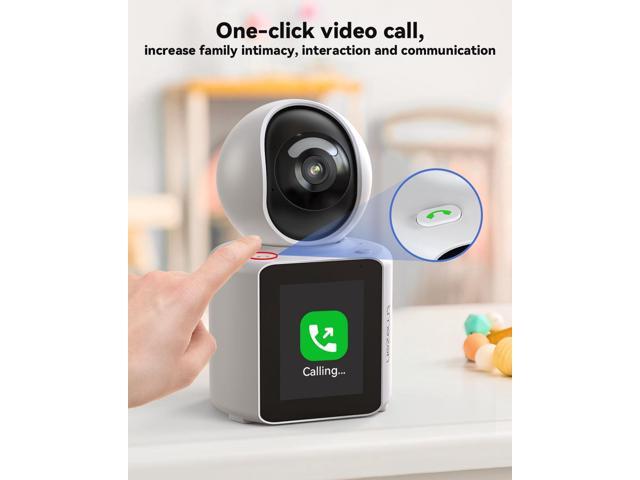 TMEZON Video Pet Dog Camera Indoor Two Way Wireless Security Camera Monitor 1080P with Phone app and Motion Detection,Baby/Elderly/Nanny Audio...