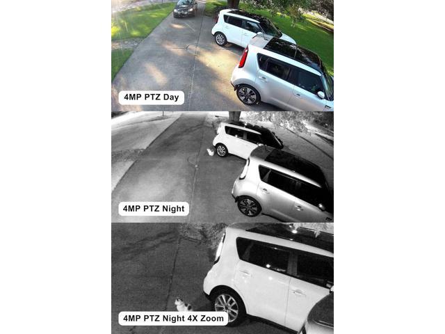 Anpviz 4MP PoE PTZ IP Camera with 4X Optical Zoom, 2560x1440@30fps, H.265+ Dome Security Camera, Perimeter Protection, Built-in Audio, Alarm, 330°...