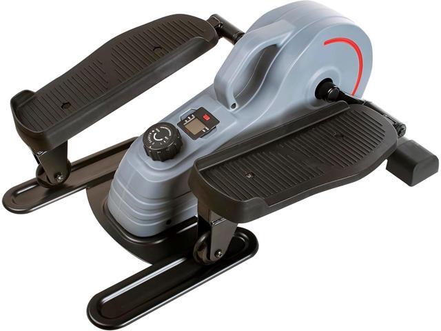 Sunny Health & Fitness Under Desk Elliptical Machine, Portable Sitting or Stand Peddler Exerciser for Seniors Home Office, SunnyFit App Access via...