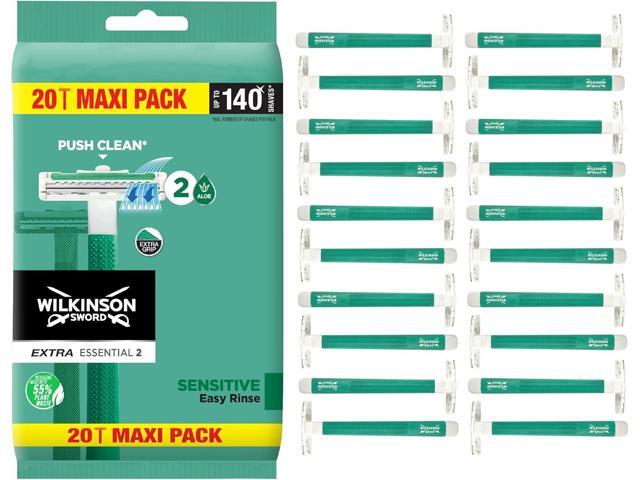 WILKINSON SWORD - Extra 2 For Men Sensitive 20 x Disposable Razors (Packaging may differ)