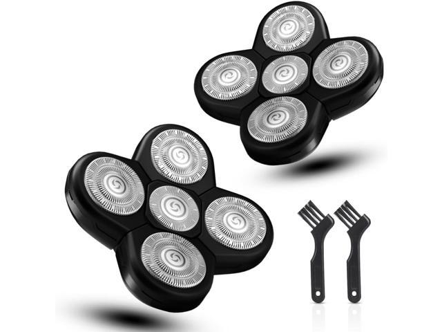 Upgraded Shaver Replacement Blades for Fre* Bi*d Replacement Blades, 5-Blade Rotary Electric Razor Head Shavers for Bald Men, Head Shaver Kit for...