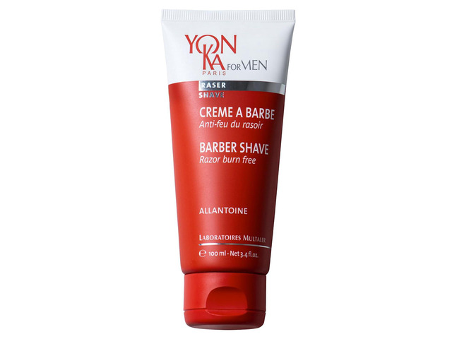 Yon-ka Men's Barber Shave Cream Razor Burn Free Shaving Cream Patchouli & Peppermint Soothes Sensitive Skin Allantoin & Vitamin B5 for...