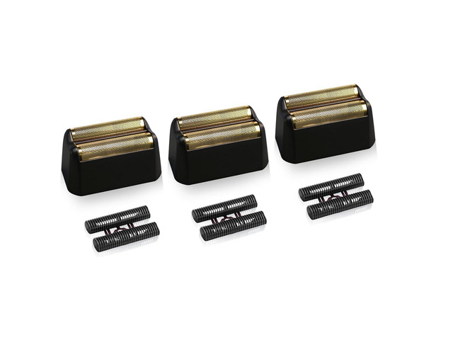 3 Pack Professional 5 Star Series Finale Shaver Replacement Foil and Cutter Bar Assembly Compatible with wahl Shaver Foil 7031-100, 7043-100 Super...