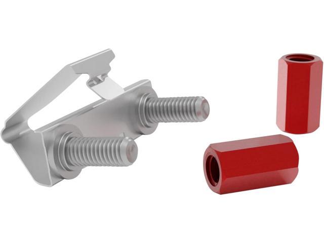 PATCHBOX/dev/Mount - Toolless Installation Cage Nut Alternative Device Mount Screws for Patch Panels, Computer Cabinets, Servers, and Network Racks...