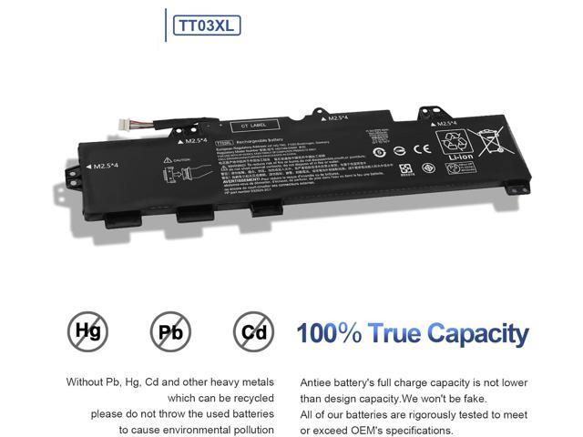 56Wh TT03XL 932824-421 Laptop Battery for HP EliteBook 755 G5 850 G5 850 G6 ZBook 15U G5 G6 Mobile Workstation TT03XL-BTI TT03056XL-PL HSN-I13C-5...