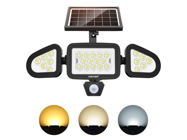 Photos - Chandelier / Lamp MEIKEE Solar Sensor Light LED Solar Security Lights Outdoor Lighting Tripl