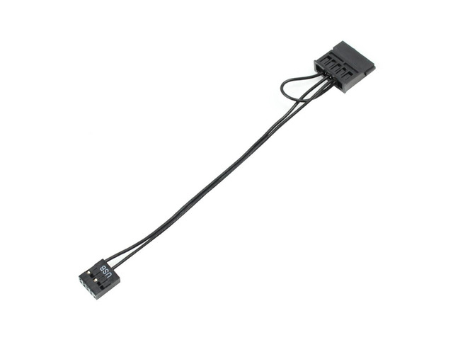 9 Pin USB Adapter to SATA SSD 2.5 Inch SSD Power Supply Cable for ITX Motherboard Main Board Notebook 30CM