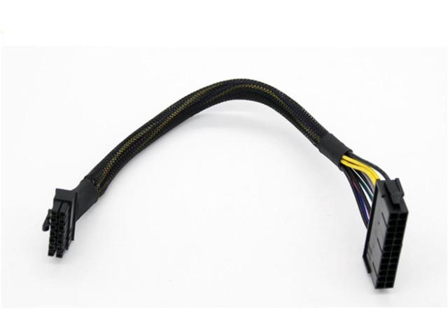 PC ATX 24Pin to 14Pin Power Supply Cable Cord 24p to 14p 18AWG Wire for Lenovo Q77 B75 A75 Q75 H81 Motherboard