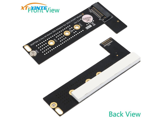 XT-XINTE M.2 M-Key SSD Converter Card Adapter for NVME SSD for 2014 MacBook Mini A1347 MEGEN2 MEGEM2 MEGEQ2