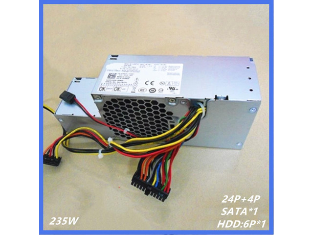 PSU Power Supply -Adapter For Dell 760 780 960 980SFF L235P-01 H235P-00 PW116 R224M L235P-00 H235P-00 H235E-00 F235E-00