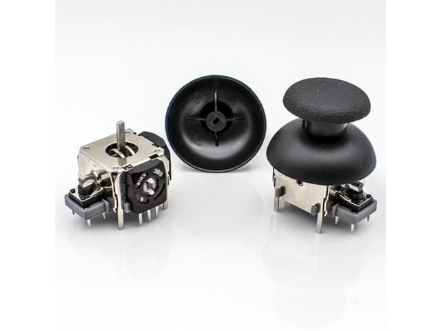 2Pcs/Pack Gamepad Replacement 3D Analog Joystick Module Repair Parts Accessories for PS3 Xbox One Wireless Gaming Controller