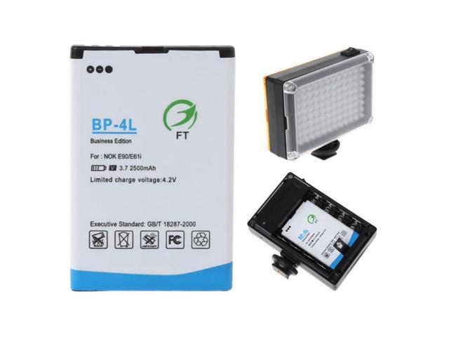 2500mah BP-4L Replacement Li-ion For 96/112 LED Camera Video Light Professional Large Capacity 2500mah BP-4L Replacement