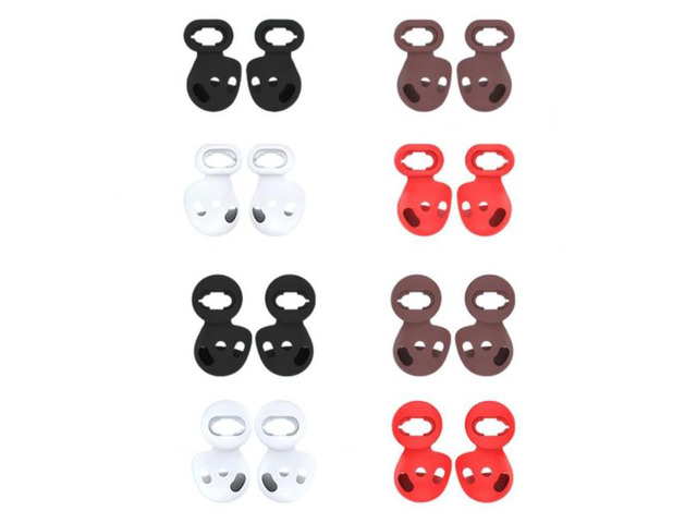 16Pcs Convenient Mini Anti-Slip Earbud Covers Eartips Cushions Silicone Earbud Covers Anti-loss Earbud Covers Pads