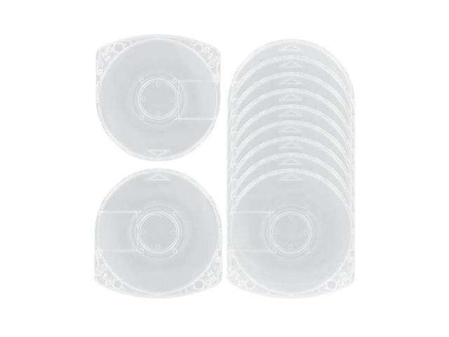 10Pcs Game Disc Storage Shell Case Cover PSP UMD Protective Box Replacement Clear UMD Disc Case Shell for Sony PSP1000/2000/3000