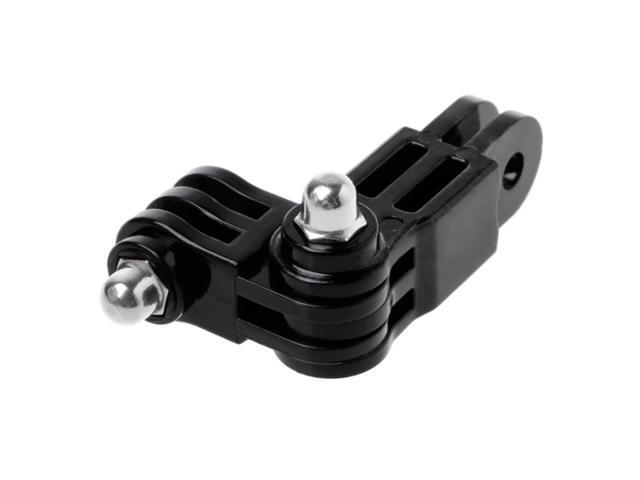 Prolong Extension Connector Adapter 3-Way Pivot Arm Helmet Mount for gopro 5/4/3
