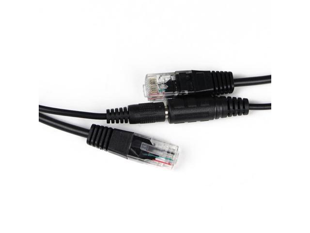 Hot POE Cable Passive Power Over Ethernet Adapter Cable POE Splitter Injector Power Supply Module 12-48v For IP Camera