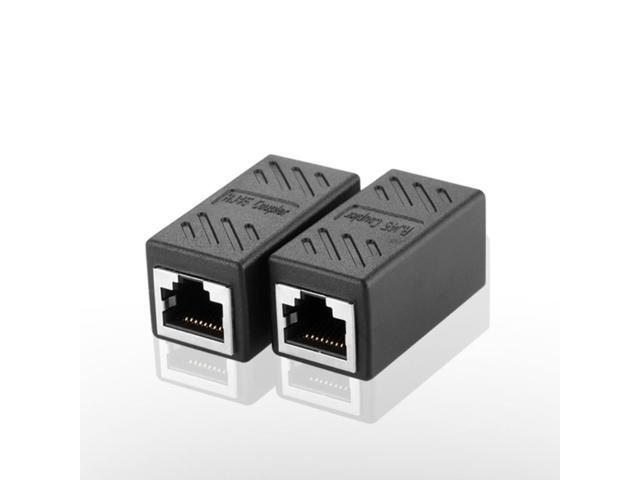 1pcs Alloy Internet Tools RJ45 8P8C Coupler Plug Adapter Network LAN Cable Extender Connector