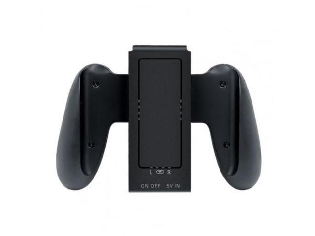 Handle Charger Non-slip Curved Palm Design ABS durable lighweight Portable Charging Grip for Nintendo switch