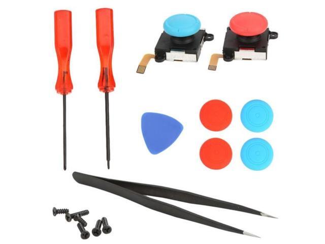 Y-Shaped 16Pcs Joystick Thumb Stick Joystick Sensor Module Replacement 3D Analog Repair Kit Tool For Nintendo Switch Joy-Con