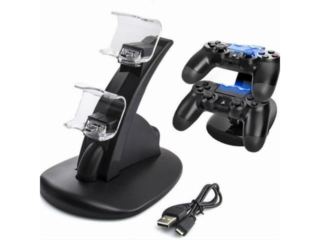 Double Charging Charger Dual USB Charge Dock For Sony Playstation 4 Controller Gamepad Handle Cradle For PS4 Games Accessories