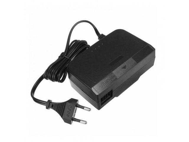 Convenient Charger Adapter High Efficiency Durable Lightweight EU Plug Flame Retardant AC Charger for N64