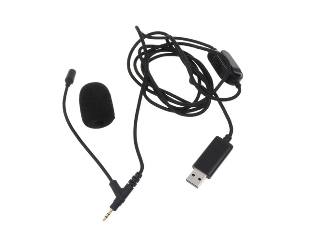 Small USB Lavalier USB 2.5MM Microphone Lapel Shirt Collar Clip on Microphone for Multiple Scenarios Omnidirectional Mic