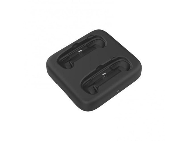 Portable Gamepad Wireless Charger with Dual Built-in Type-C Ports for Xbox Series X/S Controller Wireless Handle Charger