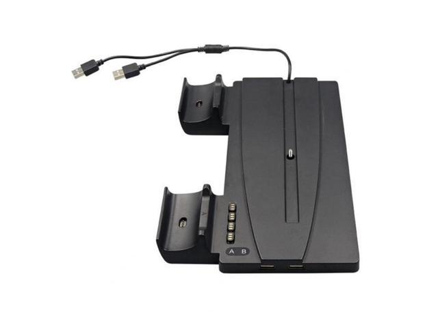 Charging Dock Handle Charger Station Dual Charger Ports Universal Vertical Stand for PS5 Gaming Controllers Handles Kit