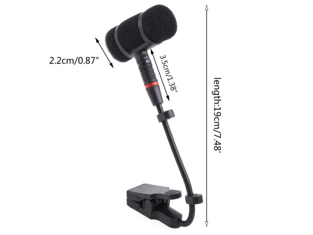 Universal Table top Saxophone Mic Holders Mics Arm Stand Clip Heavy Duty Desk Clamp Stand for Instruments Recording