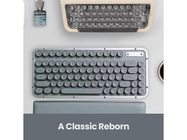 Azio Retro Compact Keyboard Limited Edition Set - Gaia (MK-RCK-L-08-US)