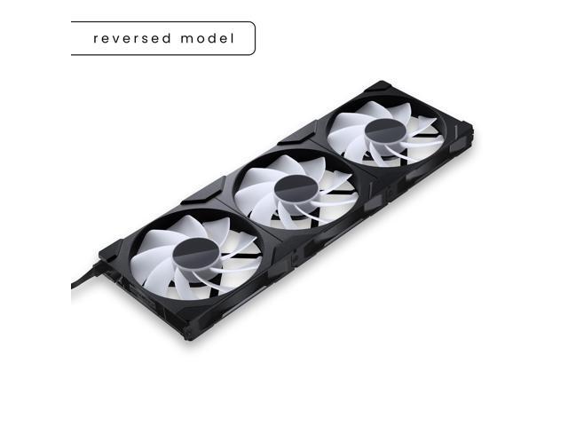 Phanteks M25-140 Gen2 Reversed Blade Triple Pack, 3x 140mm ARGB High Performance Cooling Fans, Daisy-chain Unified Fan Frame, Infinity Mirror hub,...