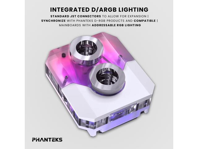 Phanteks Glacier EZ-Fit 360 D30-KIT, Complete DIY Water-Cooling Kit, CPU-Block, Reservoir, 360x30mm Radiator, D30-120 Fan Triple-Pack, Hard Tube,...