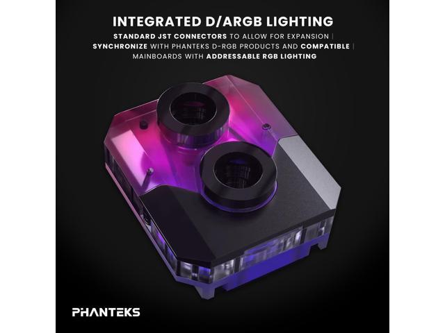 Phanteks Glacier EZ-Fit 360 SOFT-KIT, Complete DIY Water-Cooling Kit, CPU-Block, Reservoir, 360x30mm Radiator, Soft Tube, RGB, Integrated 16mm...