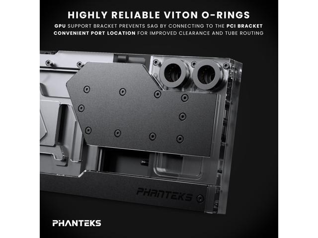 Phanteks Glacier EZ-Fit G40 ASUS GPU Block for ASUS ROG STRIX / TUF gaming RTX 4090, Full Cover Nickel-Plated copper block, Cast Acrylic, Aluminum...