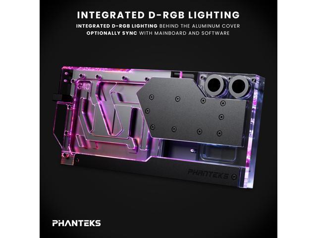 Phanteks Glacier EZ-Fit G40 ASUS GPU Block for ASUS ROG STRIX / TUF gaming RTX 4090, Full Cover Nickel-Plated copper block, Cast Acrylic, Aluminum...