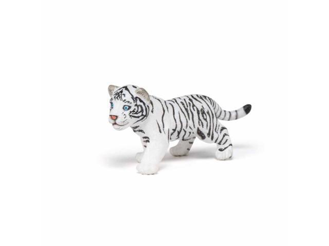 Papo White Tiger Cub Animal Figure 50048