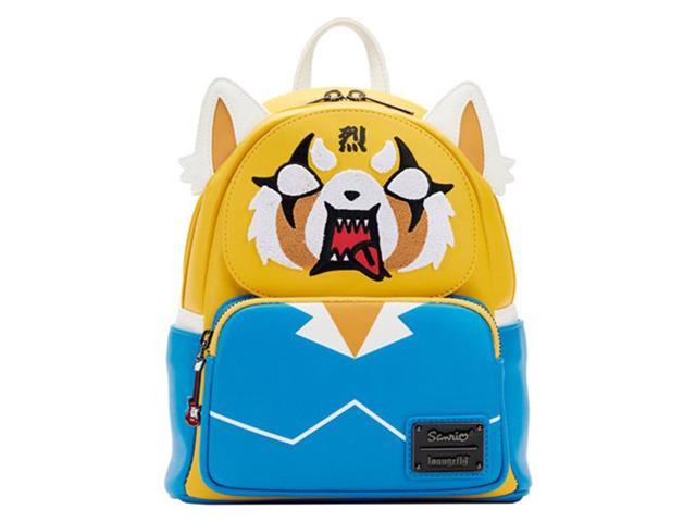 Photos - Wallet Loungefly Sanrio Aggretsuko Two Face Cosplay Mini Backpack 671803429864 