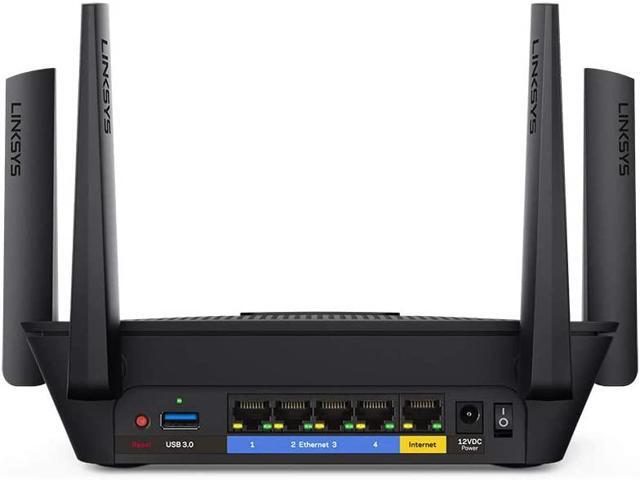 Linksys EA8300 Max-Stream: AC2200 Tri-Band Wi-Fi Router for Wireless Home Network, Uninterrupted Gaming and Streaming, MU-MIMO (Black)