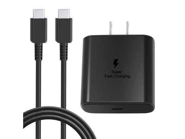 KEHIPI 45W Samsung Super Fast Charger Block, Type C Fast Charging Block with 3FT USB C Charger Cable Compatible with Samsung Galaxy S24 S23 S22 S21...