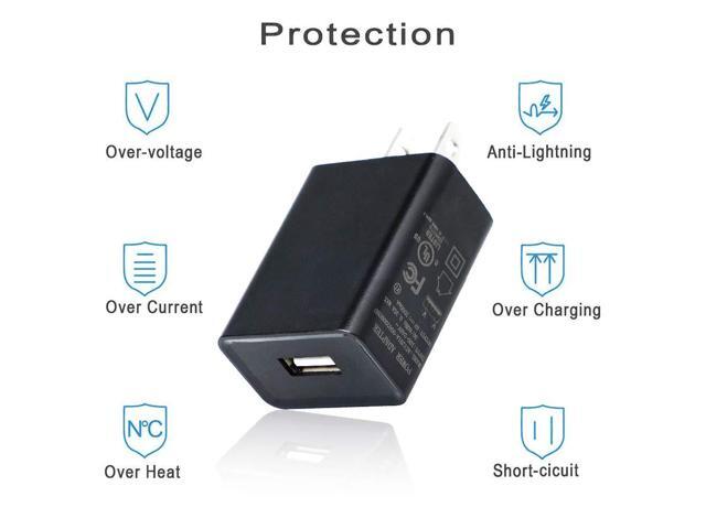 KEHIPI Micro Wall Charger Compatible with Samsung Galaxy Tab A 10.1 (2016), 8.0, 7.0, 9.7, Tab E, S2, Tab 4, 3, SM-T580/ 550/530/ 387/585/ 290/295...