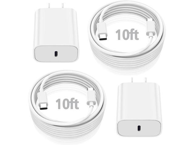 KEHIPI 10FT iPad Charger Cord, 20W USB C Fast Charger with Long Charging Cable for iPad Pro 13/12.9/11 inch, iPad 10th Generation,iPad A16 11th...