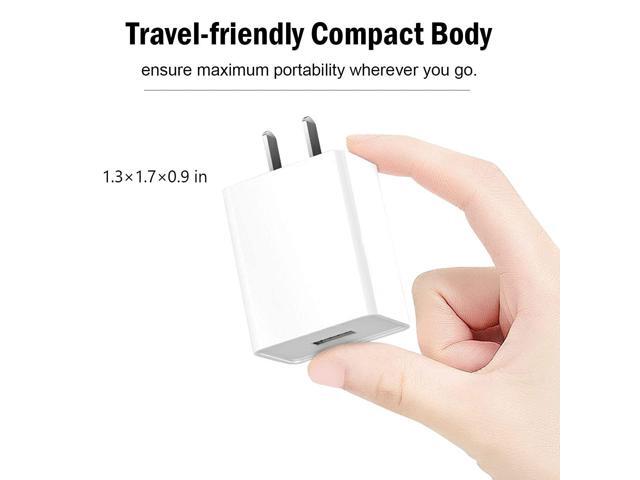 KEHIPI Replacement Charger Adapter Micro USB Charging Cord Cable for Simplehuman 5 inch & 8 inch Round Sensor Makeup Mirror (5FT)