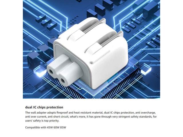 KEHIPI 3-Pack US-Standard Power Plugs, Duckbill - Style Power adapters, US - Standard Travel adapters, Suitable for iPhone, Computers, iPads and...
