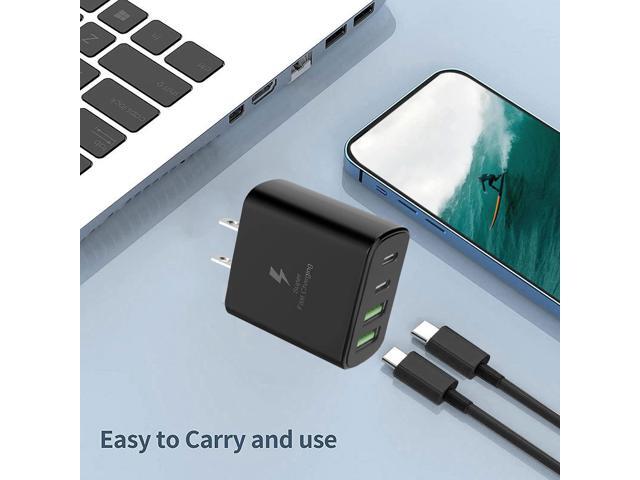 KEHIPI 4 - in - 1 Fast Charger, USB Power Adapter, USB C Wall Charger, Multi - Port USB Charger Block for iPhone 16 15 Pro