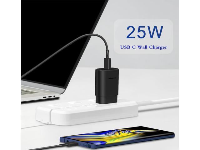 KEHIPI Type C Charger Fast Charging, 2-Pack 25W Wall Charger Power Adapter with Fast Charging Cable Compatible with Galaxy S25/S24/S23...